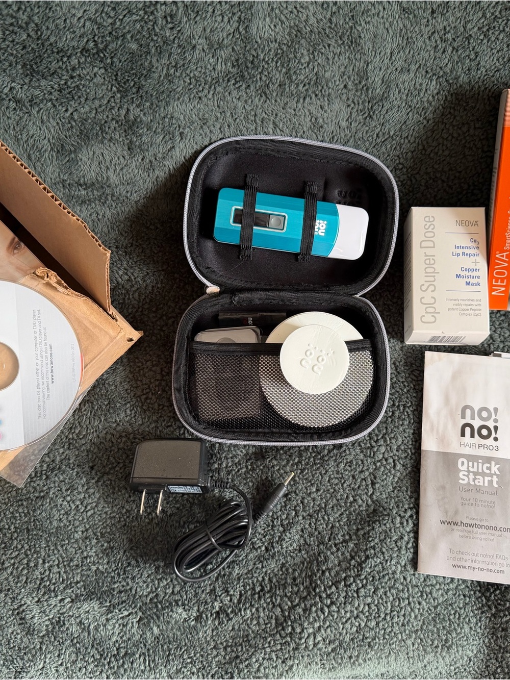 Nono Portable Hair Removal Device - Blue/White